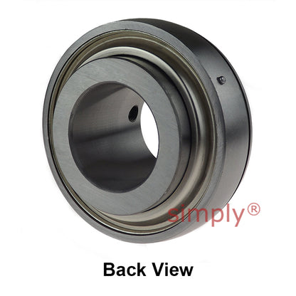 Challenge UCX07-22 Imperial Insert with Grub Screws with 1-3/8 inch Bore 80mm Outside Dia and Triple Lip Seal Ideal for Agricultural and Outdoor Use