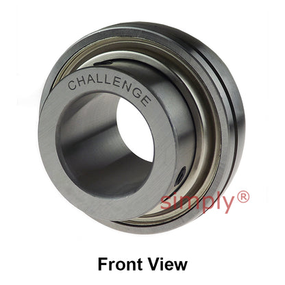 Challenge UCX10 Metric Insert with Grub Screws with 50mm Bore 100mm Outside Dia and Triple Lip Seal Ideal for Agricultural and Outdoor Use