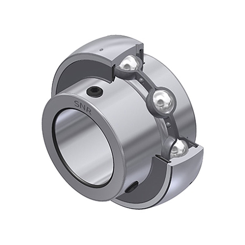 SNR UCX13G2 Metric Full Width Spherical Outer Bearing Insert 65mm Bore 130mm Outside Diameter with Grub Screws - Allow 2-3 Days