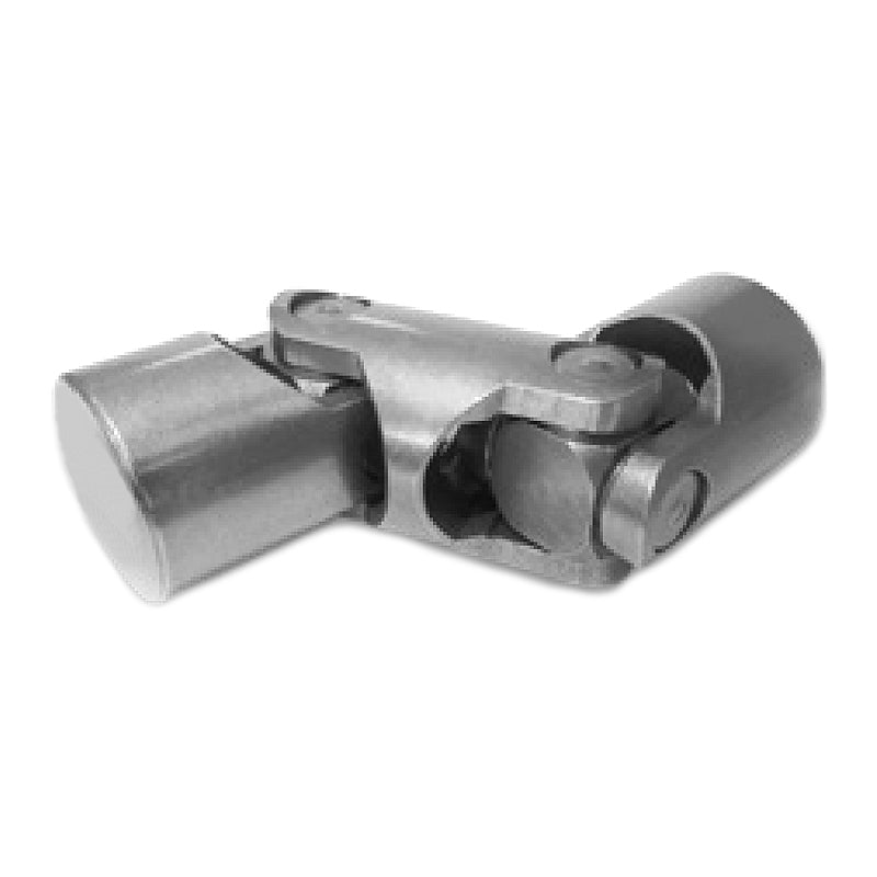 Branded UJDPL45XSOL Steel Unbored Long Universal Double Joint with Plain Bearing and Solid Ends 45x173mm