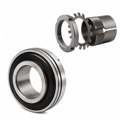 UK210/HE2310 Taper Bore Bearing Insert and Sleeve Fits 1-3/4 inch Shaft