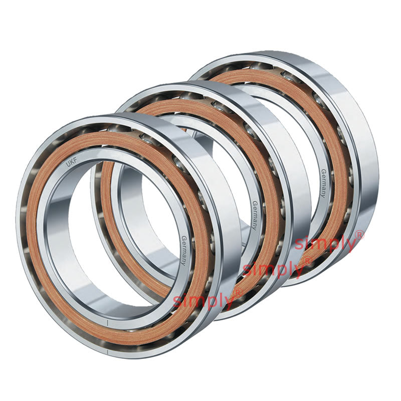 UKF 719USSC20A21I1DBM Super Precision Single Row Angular Contact Spindle Bearing 20x37x9mm