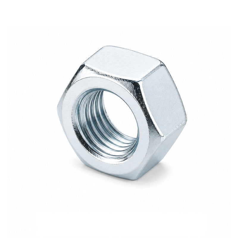 Unifix M4x7 - Class 6 Steel Full Nut DIN 934 with 0.7mm Pitch and Bright Zinc Plated Finish - Allow 2-3 Days