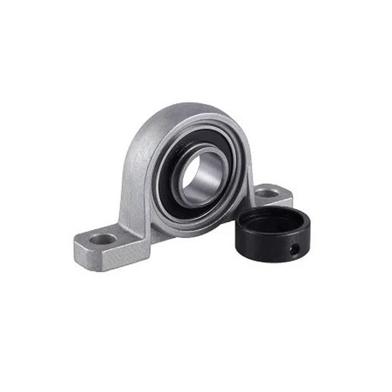 UP002 2 Bolt Aluminium Pillow Block with 15mm Bore Eccentric Collar Insert