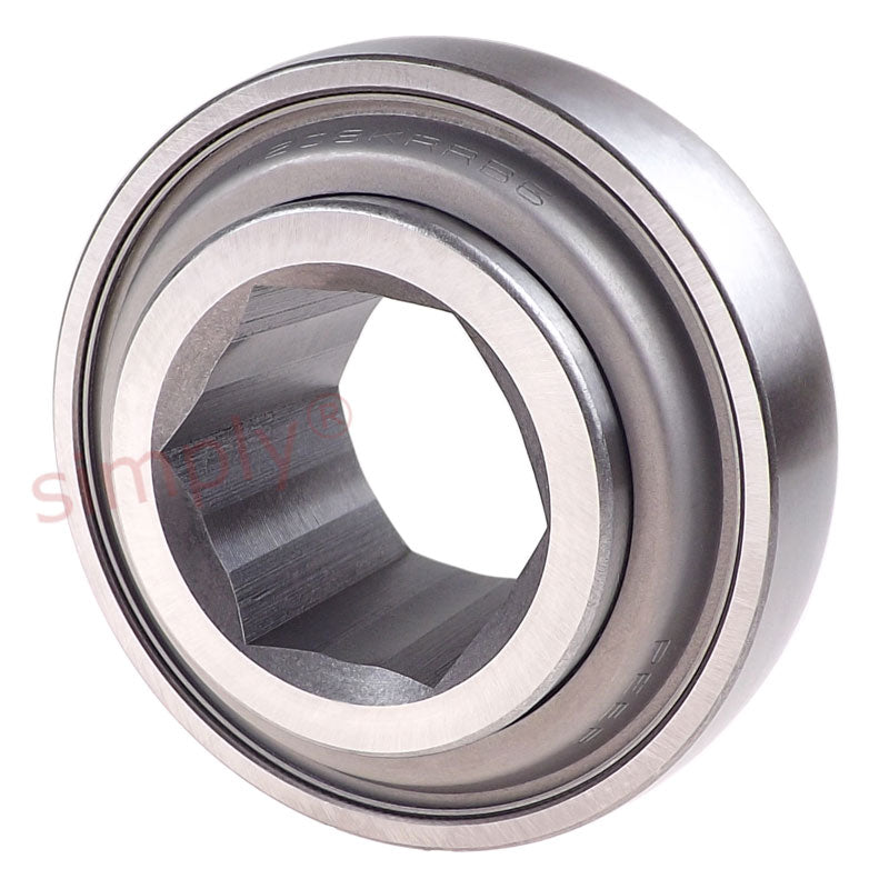 Major Brand W208KRRB6 Mower Conditioner/Drive Shaft Hex Bore Bearing 1.376x3.1496x1.438 inch