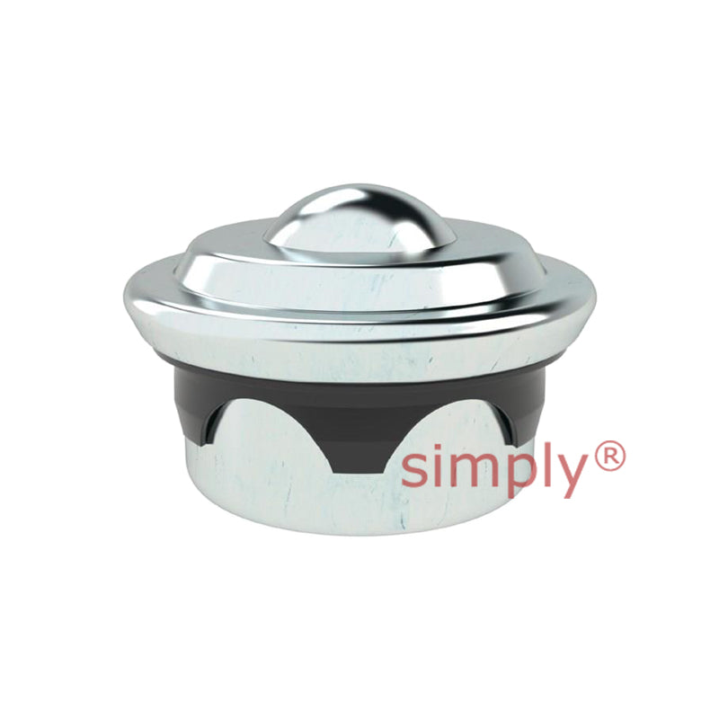 High-Performance Light Duty Ball Transfer Unit with 22.22mm Stainless Steel Ball - Load Capacity 33.5kg - Allow 2-3 Days
