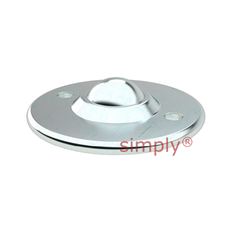 High-Performance 2 Bolt Dish Surface Mount Ball Transfer Unit with 25.4mm Stainless Steel Ball - Allow 2-3 Days
