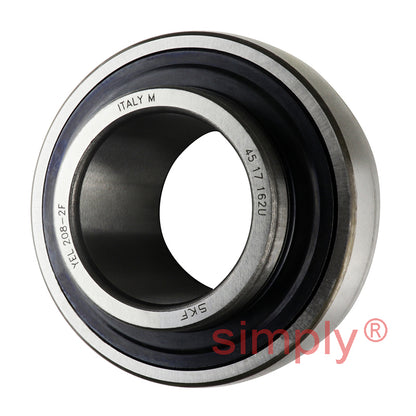 SKF YEL208-2F Eccentric Locking Collar Bearing Insert with 40mm Bore 80mm Outside Diameter