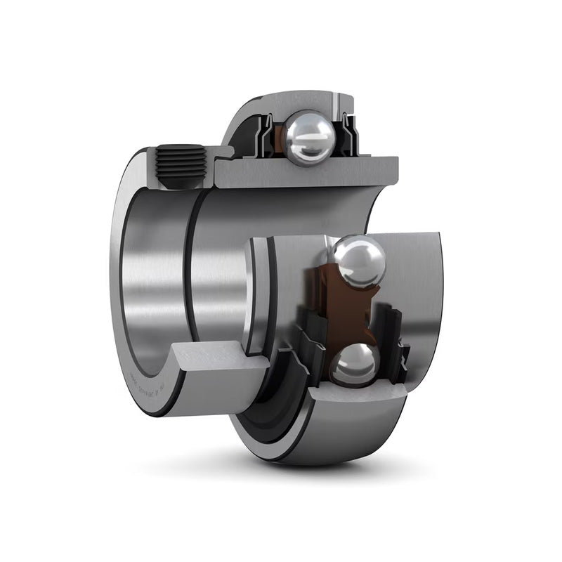 SKF YEL204-2RF/VL065 Eccentric Locking Collar Bearing Insert with 20mm Bore 47mm Outside Diameter