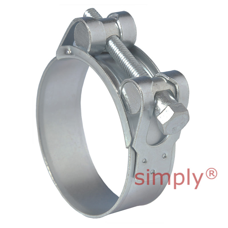 JSC255MS Zinc Plated Steel Jubilee Superclamp Clip Adjustment Range 240mm-255mm Band Width 25mm